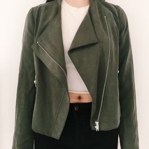 Aritzia Babaton Olive Jacket